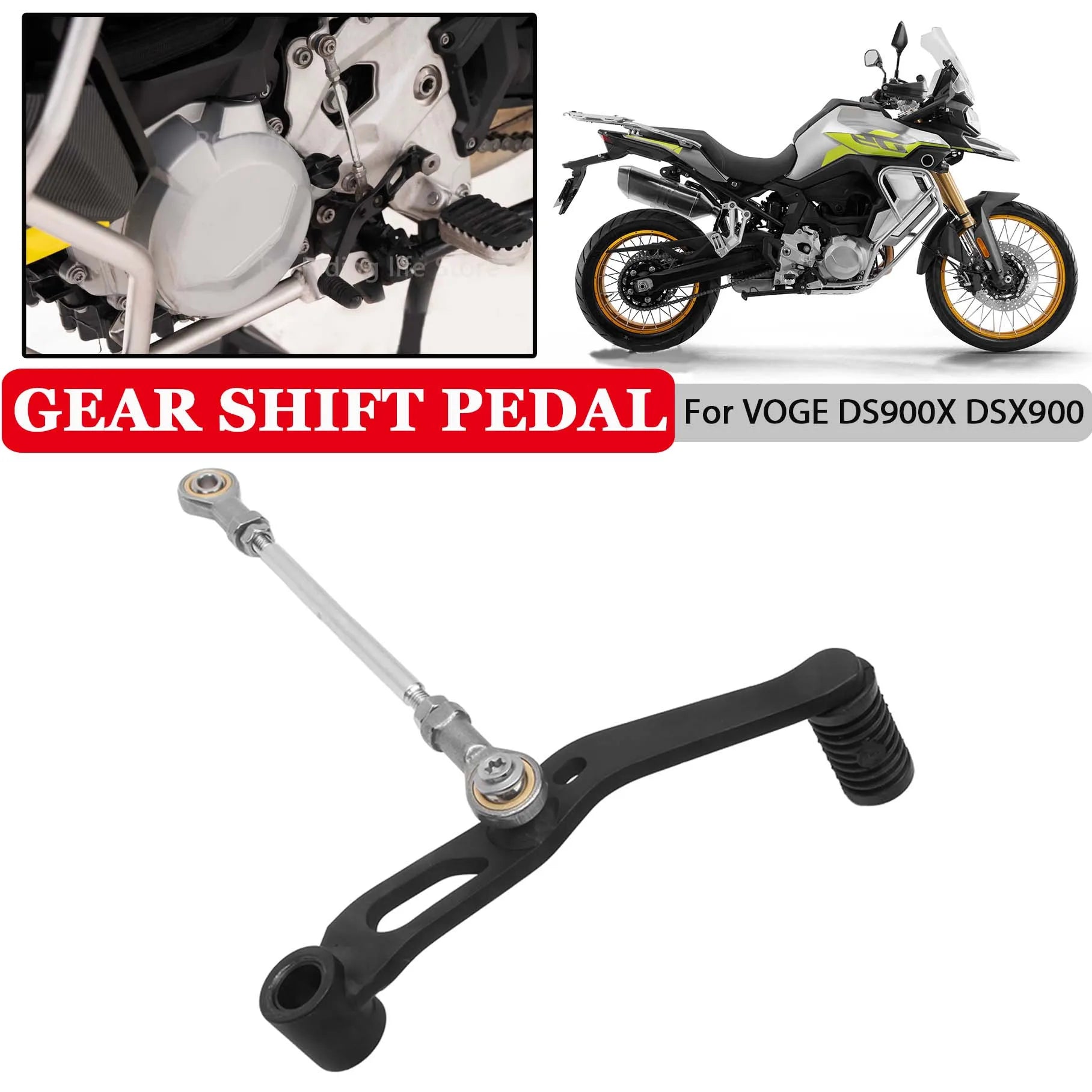 Gear Shift Lever Pedal Shifter for VOGE DS900X / 900DSX (2024–2025)
