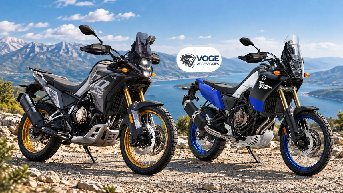VOGE DS800X Rally vs Yamaha Tenere 700