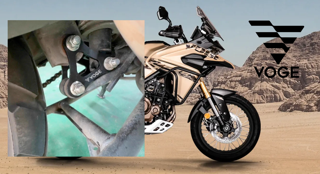 Voge DS625X Seat Height Too Tall? How to Lower Your Motorcycle