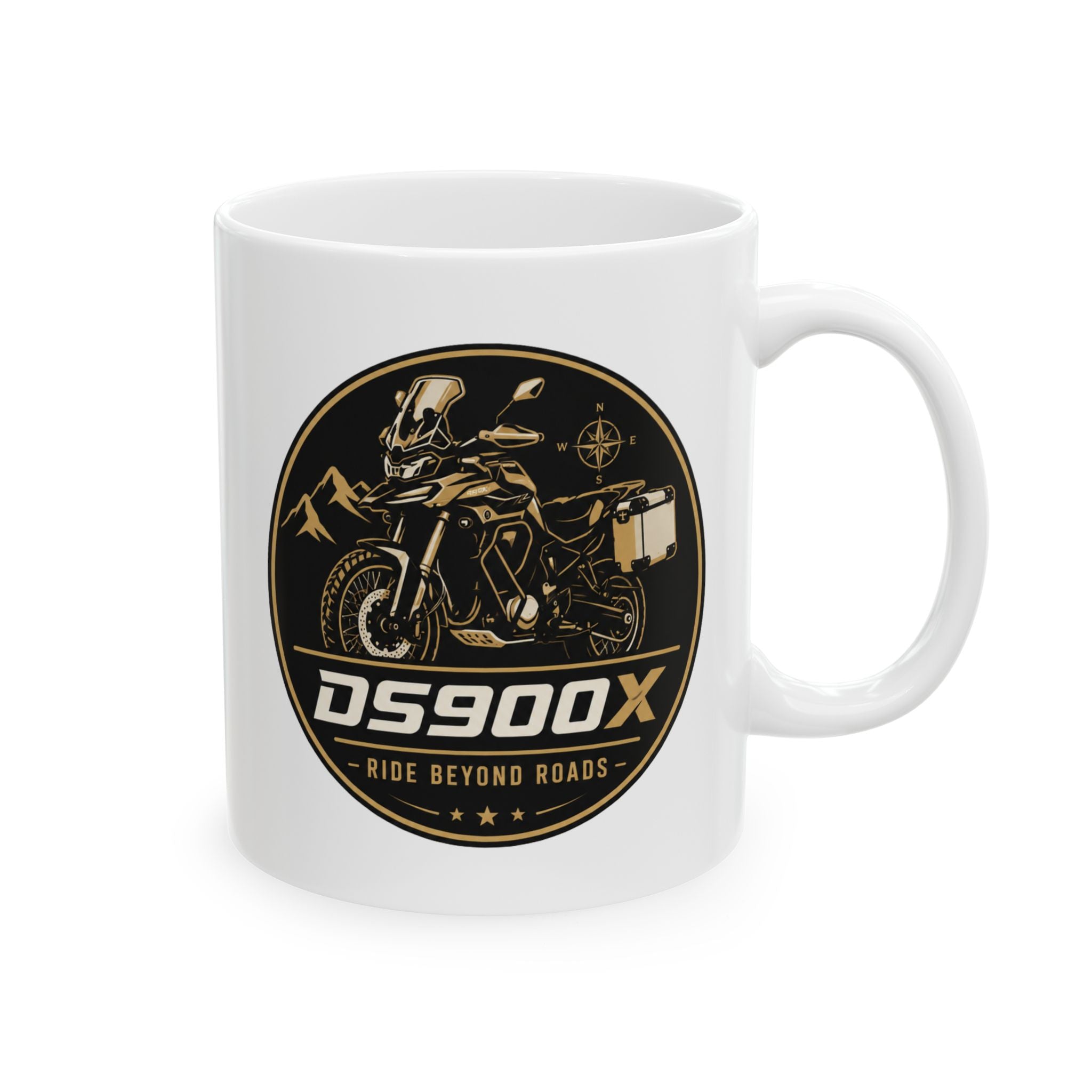 DS900X Ride Beyond Roads Adventure Mug