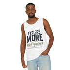 Explore More Ride Further Garment-Dyed Tank Top