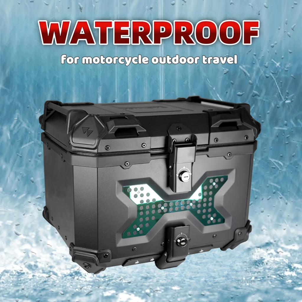 45L / 55L / 65L Βαλίτσα Αλουμινίου Μοτοσυκλέτας Top Box – Πίσω Μπαγκαζιέρα Γενικής Χρήσης