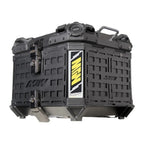 Bauletto posteriore per moto in alluminio da 55L/65L – Bagaglio posteriore impermeabile con schienale