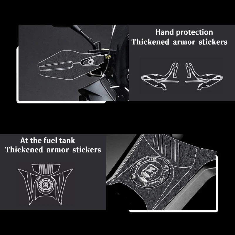 VOGE SR450X TPU Paint Protection Film Stickers - 2026+