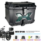 45L / 55L / 65L Βαλίτσα Αλουμινίου Μοτοσυκλέτας Top Box – Πίσω Μπαγκαζιέρα Γενικής Χρήσης