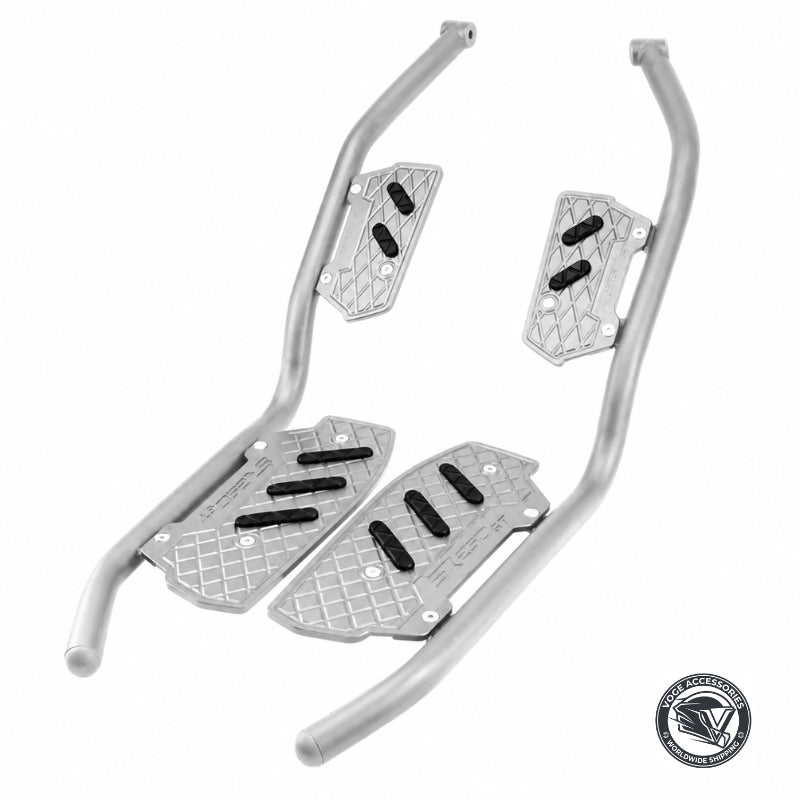 CNC Aluminum Footrest Floorboard Pads for VOGE SR250GT (SR3)