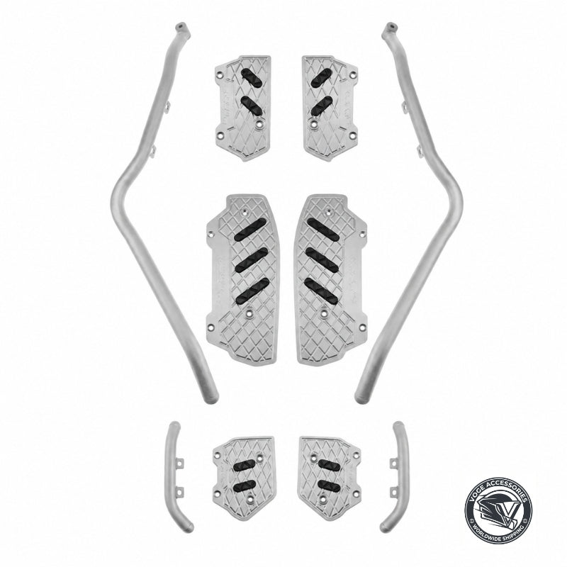 CNC Aluminum Footrest Floorboard Pads for VOGE SR250GT (SR3)