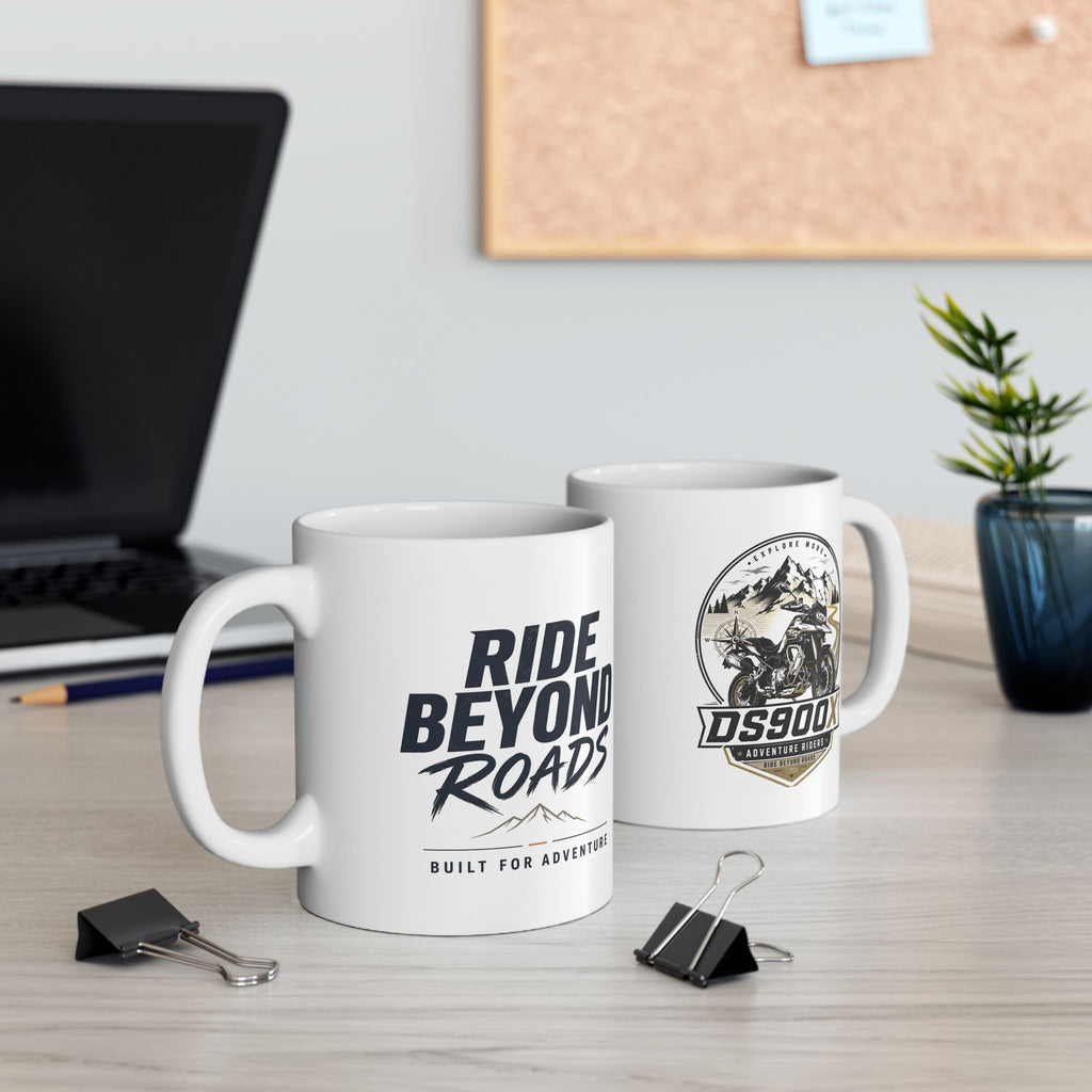 DS900X Ride Beyond Roads Ceramic Mug
