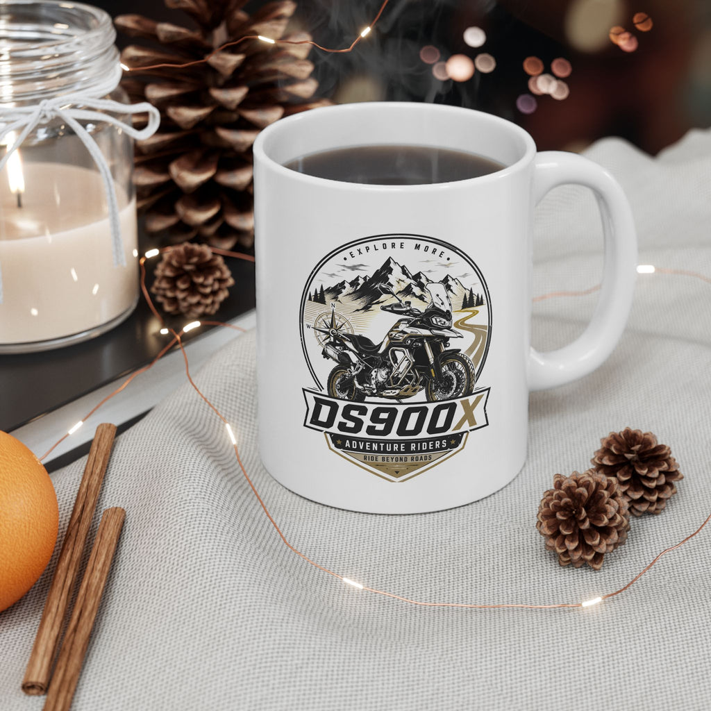 DS900X Ride Beyond Roads Ceramic Mug