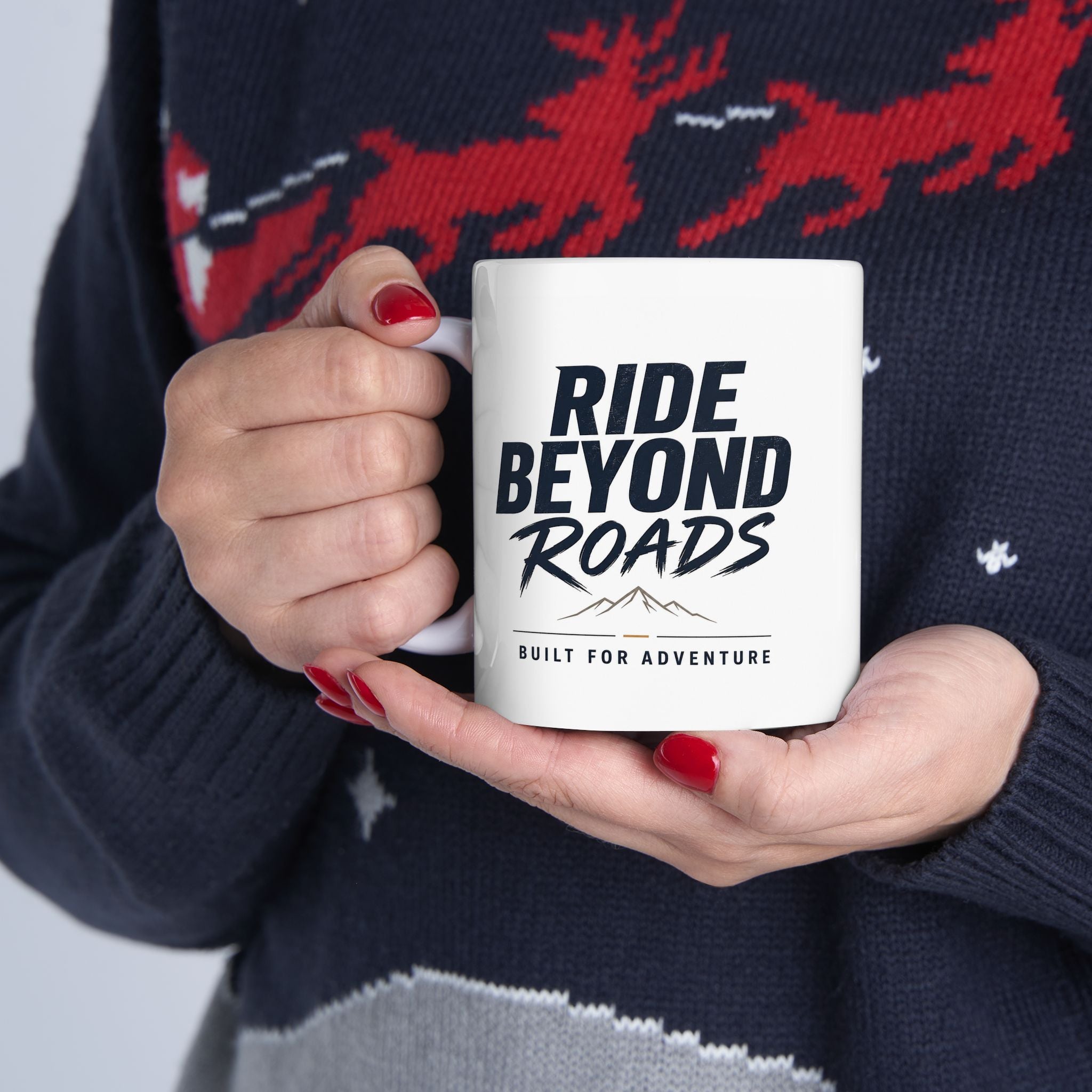 DS900X Ride Beyond Roads Ceramic Mug