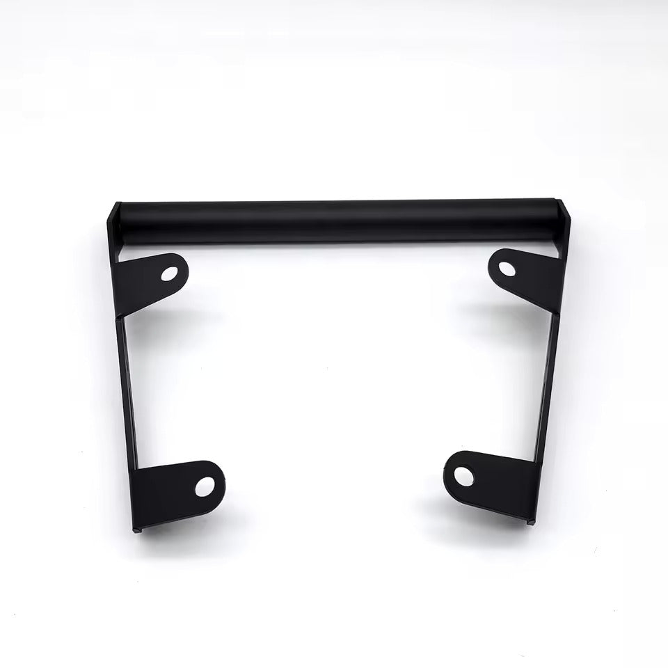 Black GPS navigation bracket for VOGE Valico 900DSX, front view