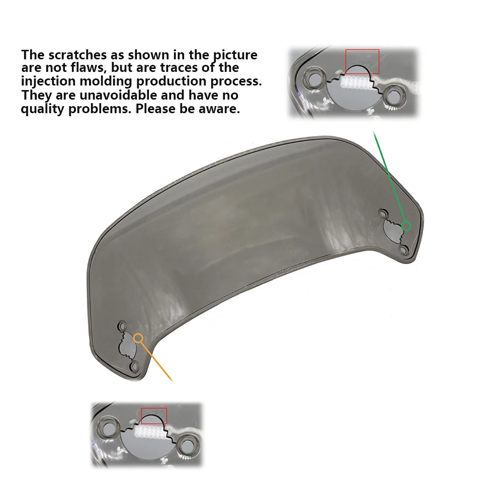 VOGE SR4 Max & SR150GT Adjustable Windshield Spoiler
