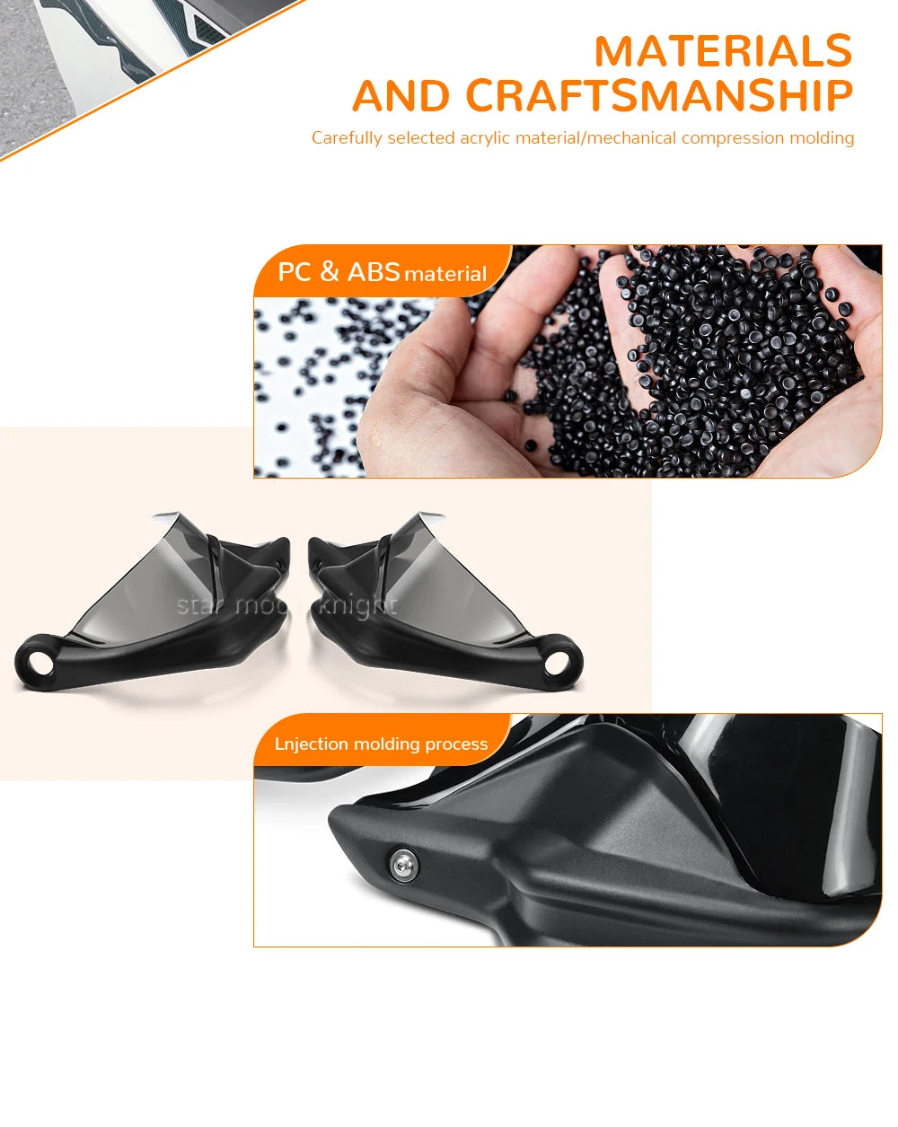 VOGE SR4 MAX Handguards Shield Set