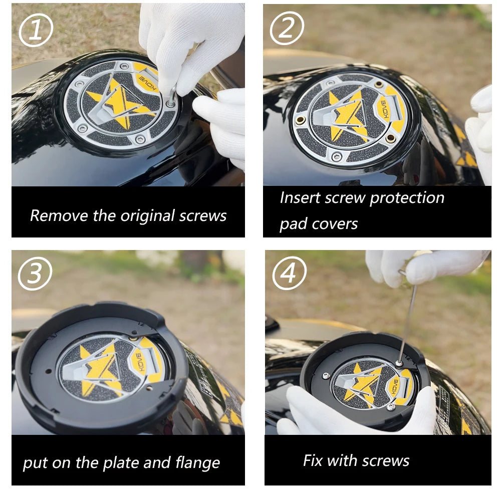 Bolsa de depósito para motocicleta con soporte para teléfono para Voge DS900X / 900DSX (2023-2024)