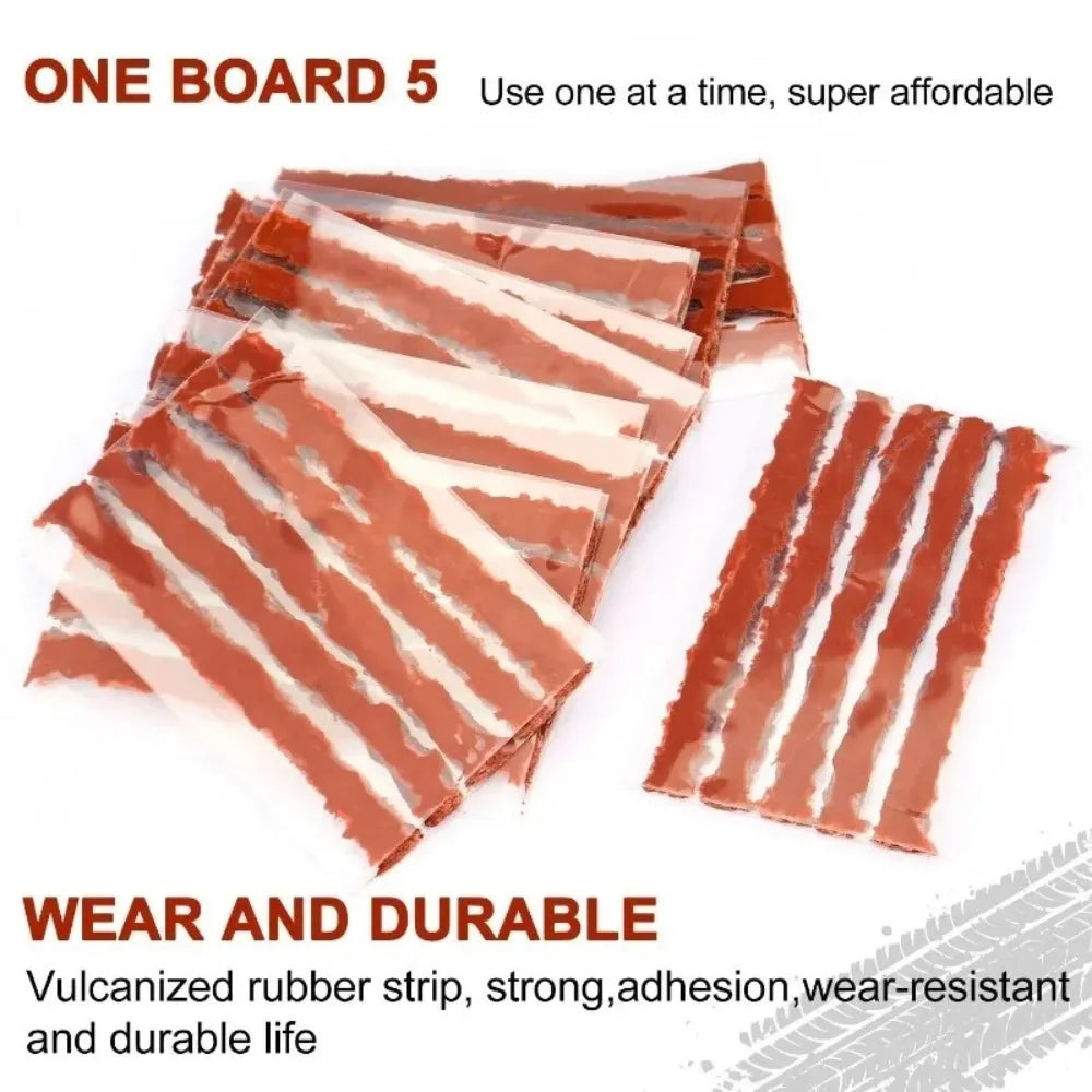Universal Tubeless Tyre Emergency Repair Kit with Storage Case