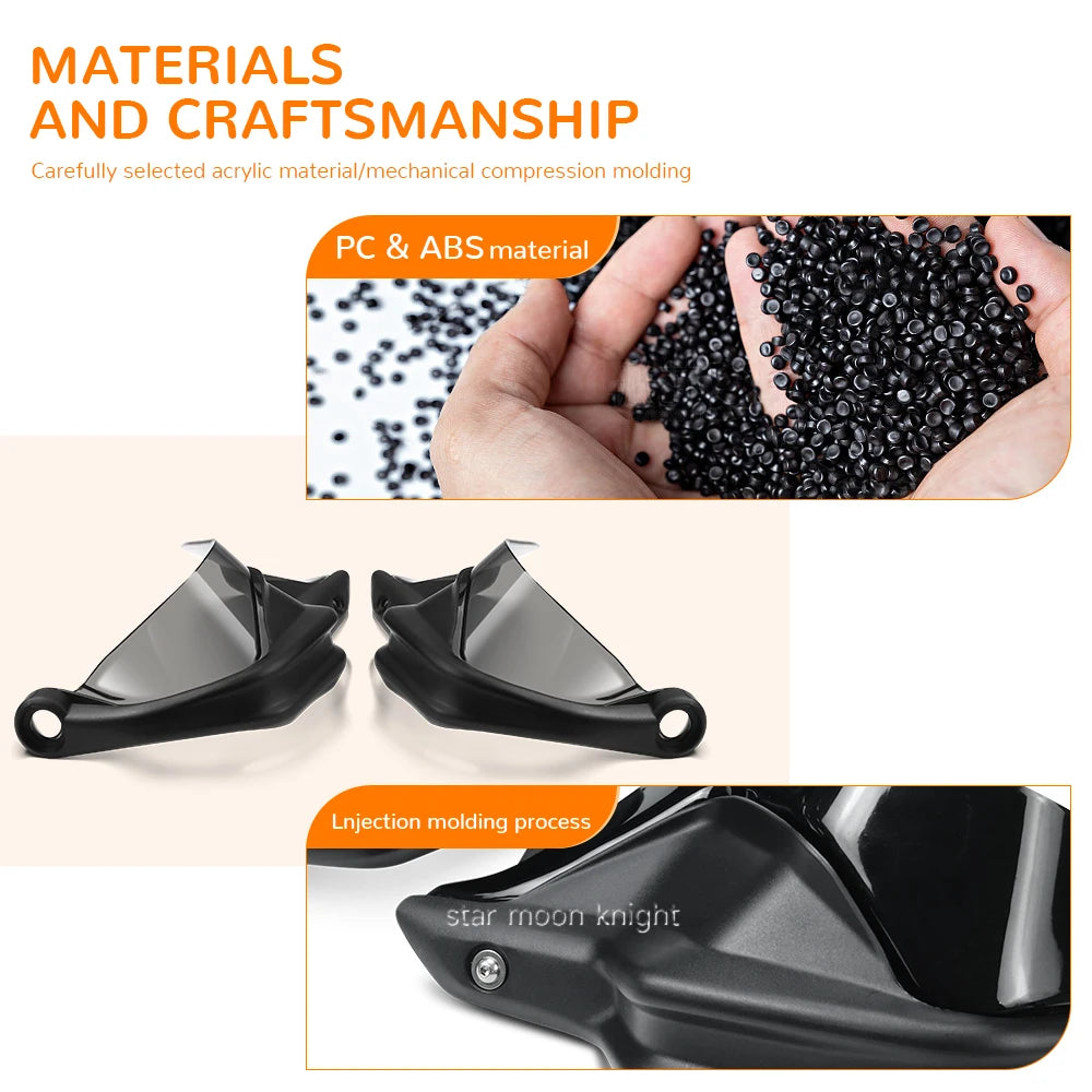 Handguards with Wind Deflectors for VOGE SR4 Max (2022-)