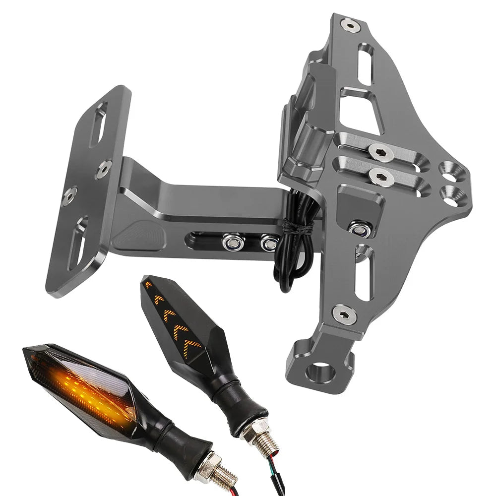 VOGE Motorcycle LED License Plate Holder Bracket
