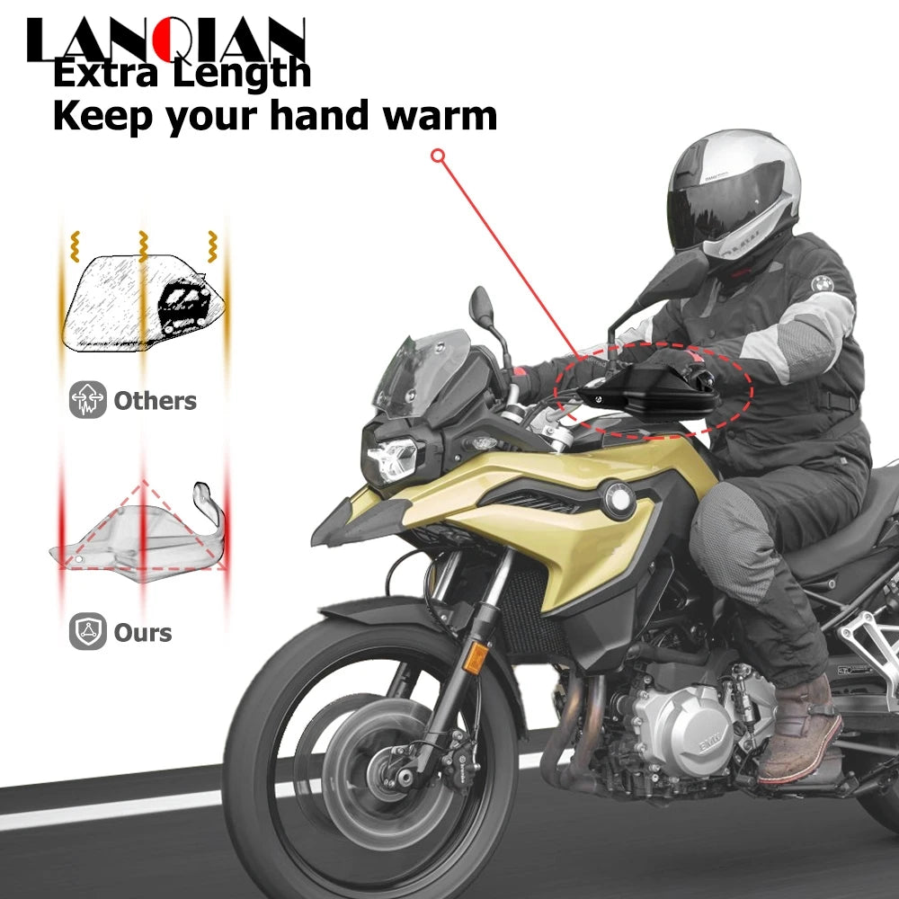 VOGE SR1 ADV 125 Hand Guards Wind Deflectors (2022–2026)