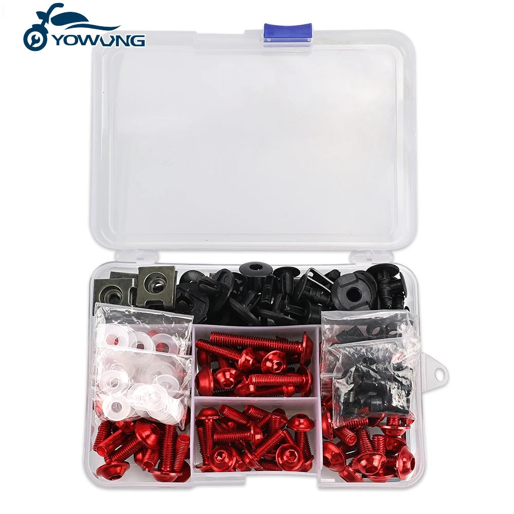 VOGE Motorcycle Fairing Bolts & Screws Kit (6061 Aluminum)