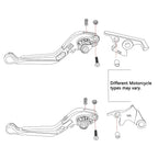 Leve freno e frizione pieghevoli regolabili per VOGE DS625X / DSX625 (2025)