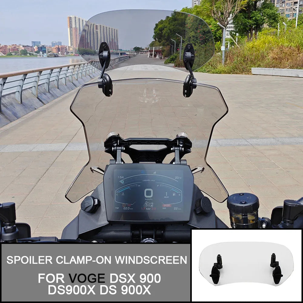 VOGE DS900X Adjustable Windscreen Extension & Wind Deflector