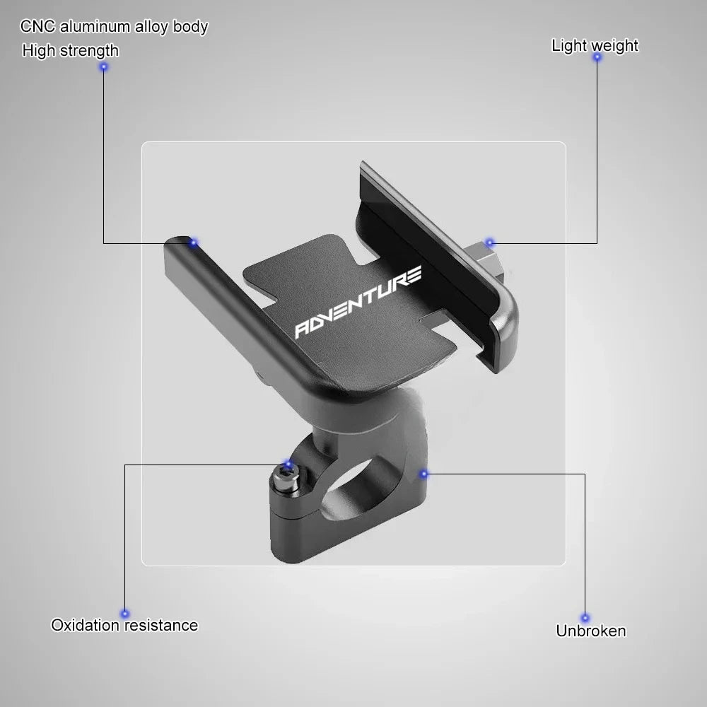 Motorcycle Anti-Vibration Phone Holder for VOGE DS525X / 525DSX / 525R (2023–2024)