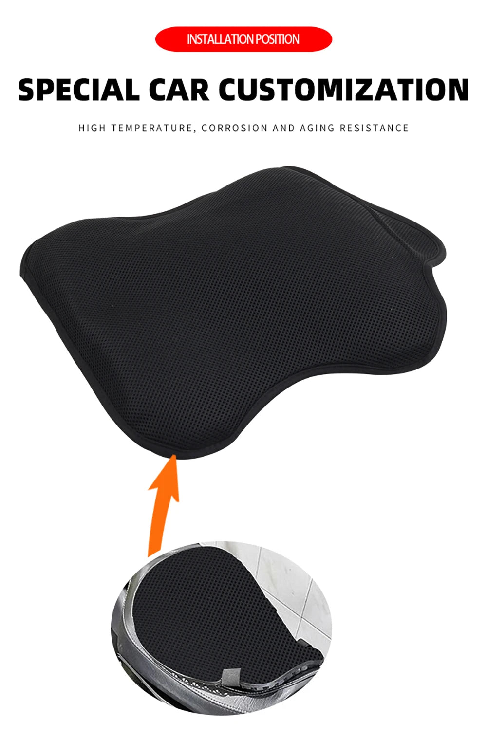 Breathable Gel Seat Cushion for VOGE 300 Rally / 300GY