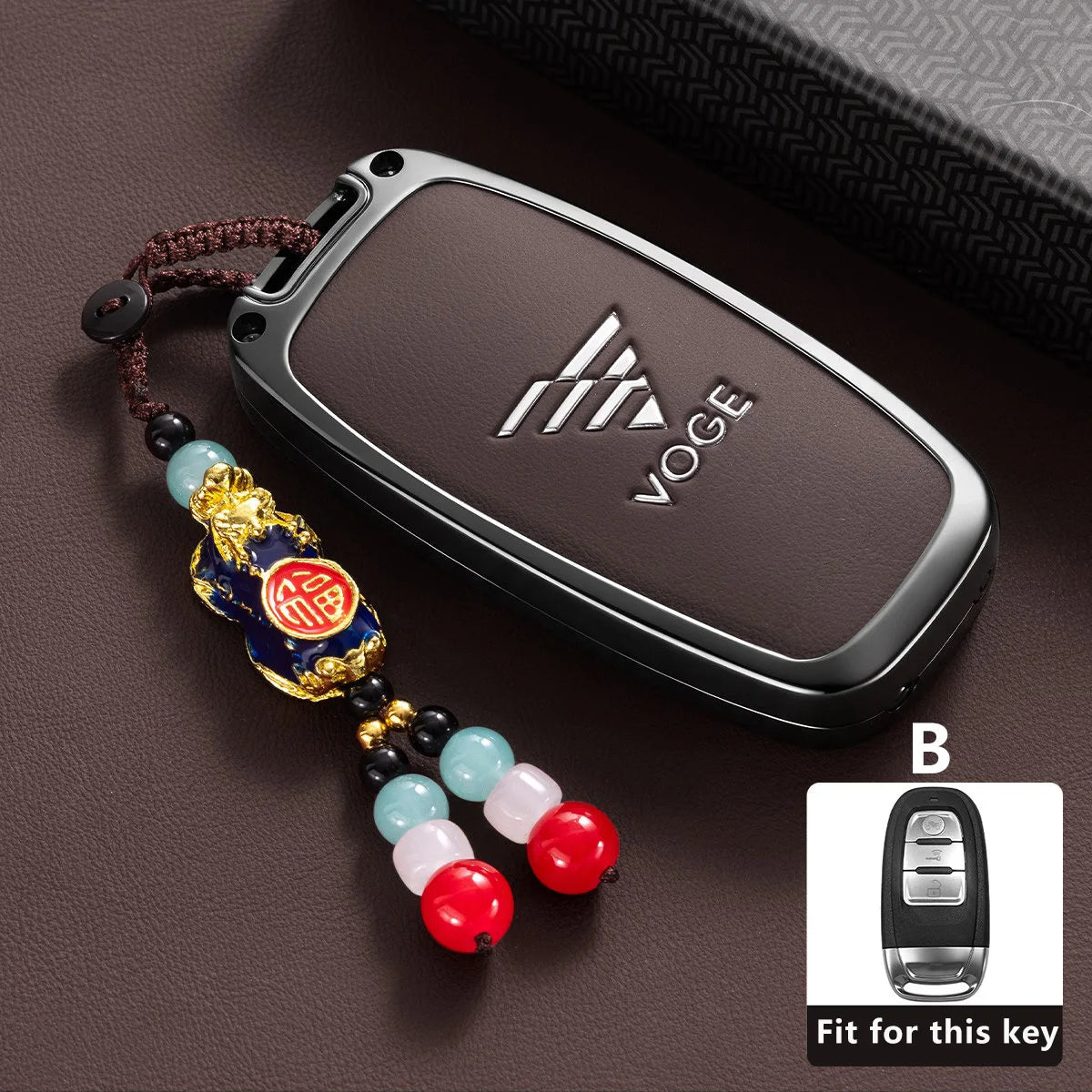 Alloy Key Cover Case for VOGE SR1 ADV 125, SR250GT (SR3), Sfida & SR16