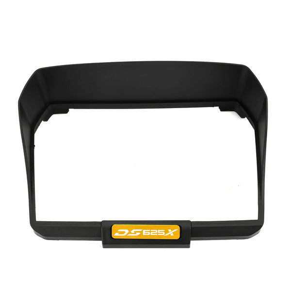 Black dashboard sunshade visor with DS525X badge for VOGE Valico instrument screen