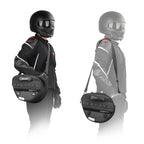 Rhinowalk 15L Motorcycle Tunnel Bag – Waterproof Scooter & Tail Seat Bag with Rain Cover