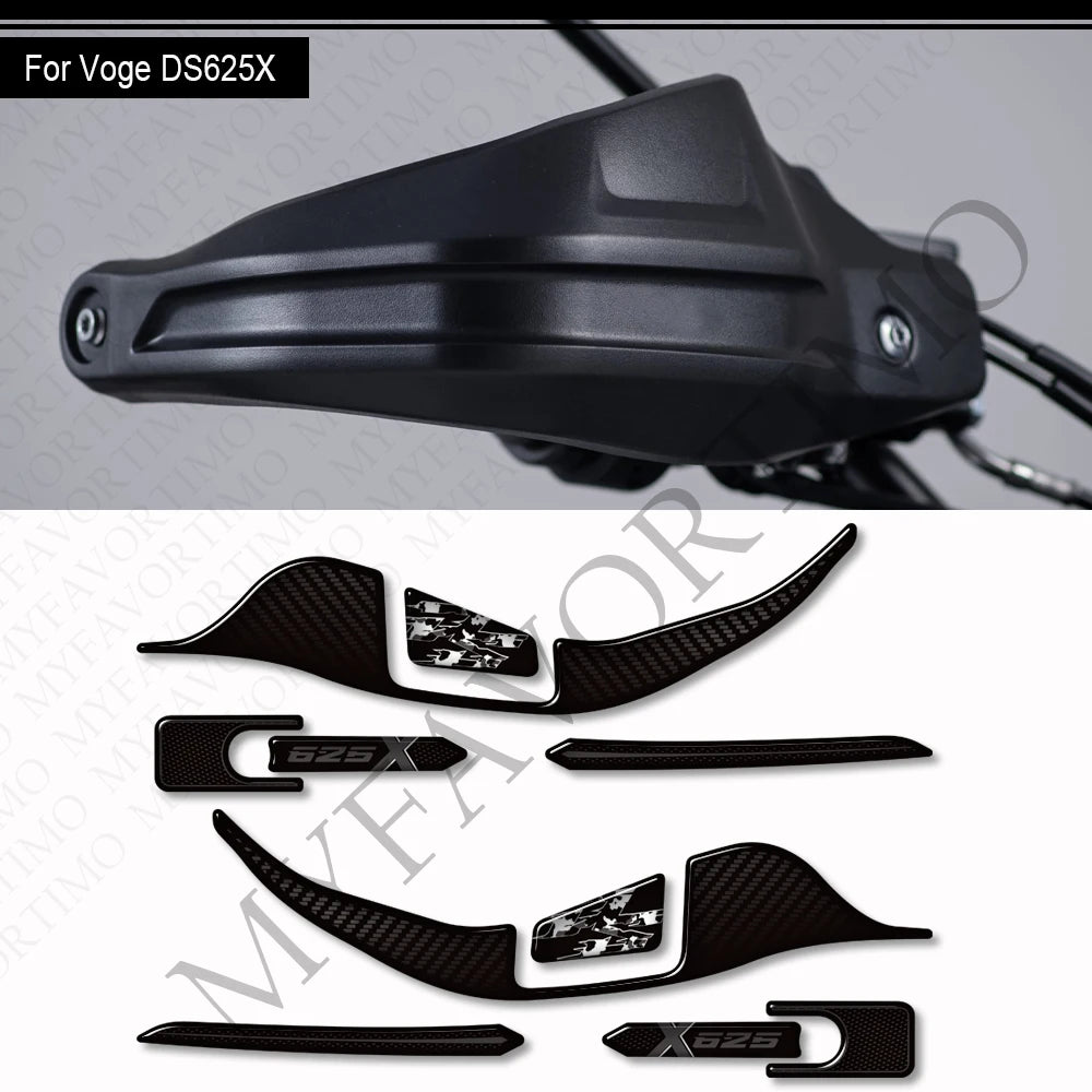 3D Tank Pad & Protection Sticker Kit for VOGE DS625X Adventure (2025)