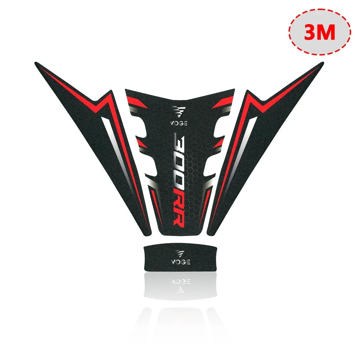 VOGE 300RR Frosted Fuel Tank Side Grip Sticker