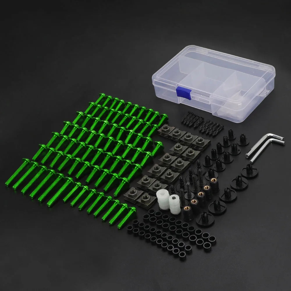 VOGE Motorcycle Fairing Bolts & Screws Kit (6061 Aluminum)