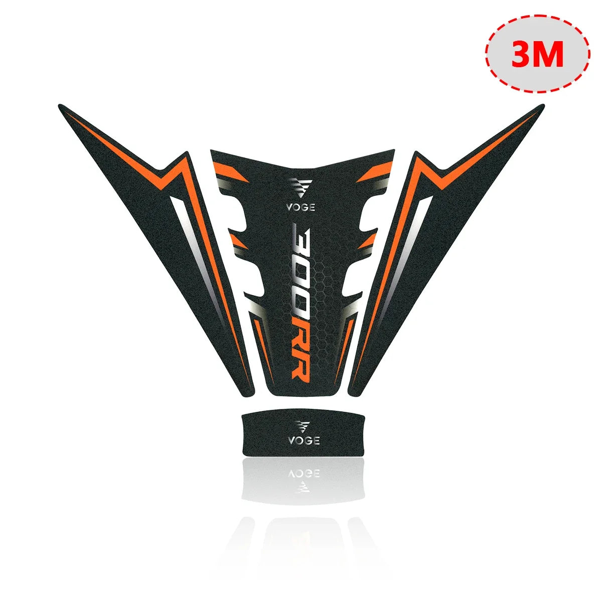 VOGE 300RR Frosted Fuel Tank Side Grip Sticker