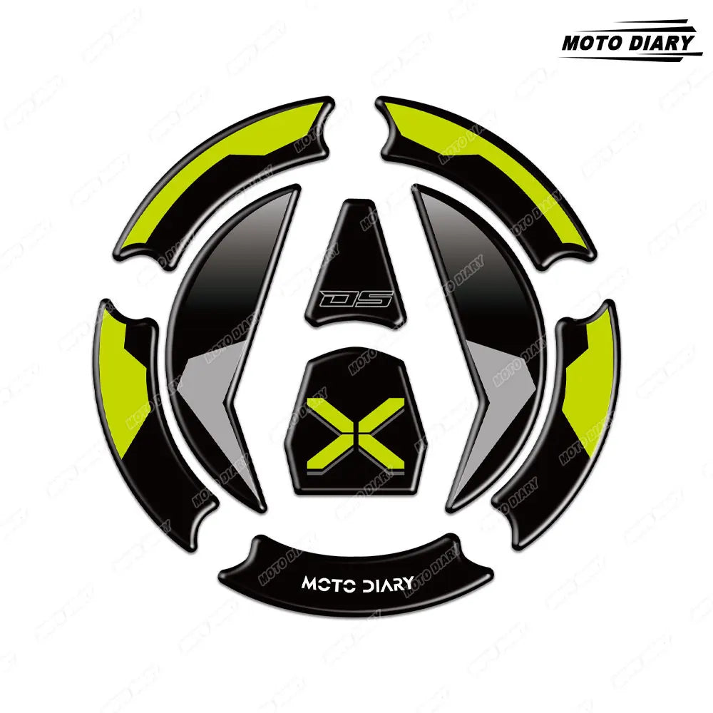 3D Fuel Tank Cap Protection Sticker for VOGE DS525X & DS900X (PVC Decal)