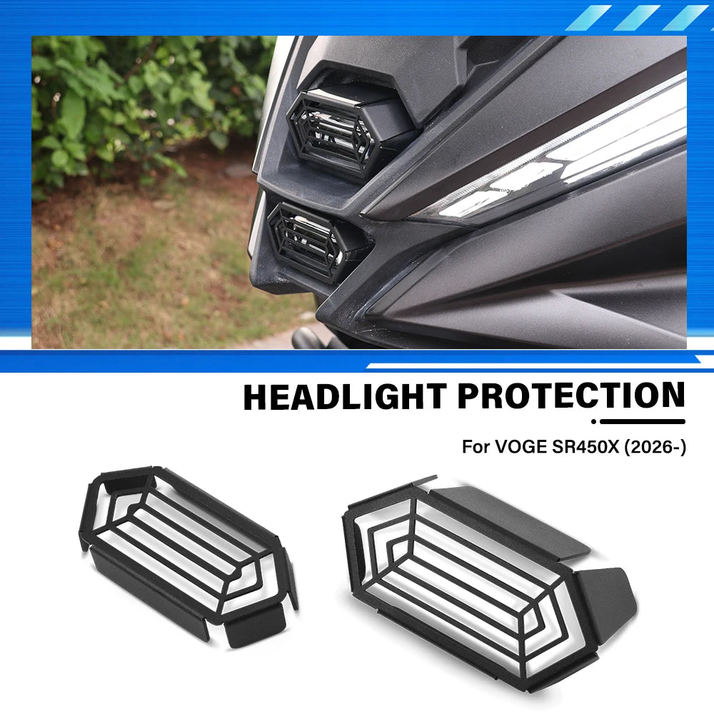 Headlight protection grille for VOGE SR450X 2026