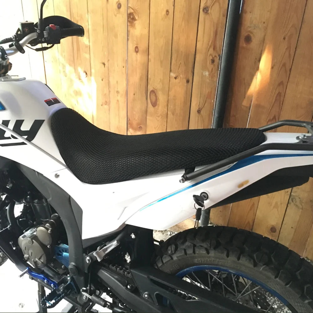 Mesh Seat Cover for Loncin VOGE 300 Rally / 300 GY – Breathable Heat Insulation Cushion Pad