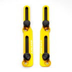 Gold windscreen height adjustment brackets