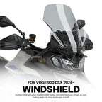 Motorcycle Windshield for VOGE DS900X / DS 900 X / 900DSX (2024–2025) – Wind Deflector Screen Visor