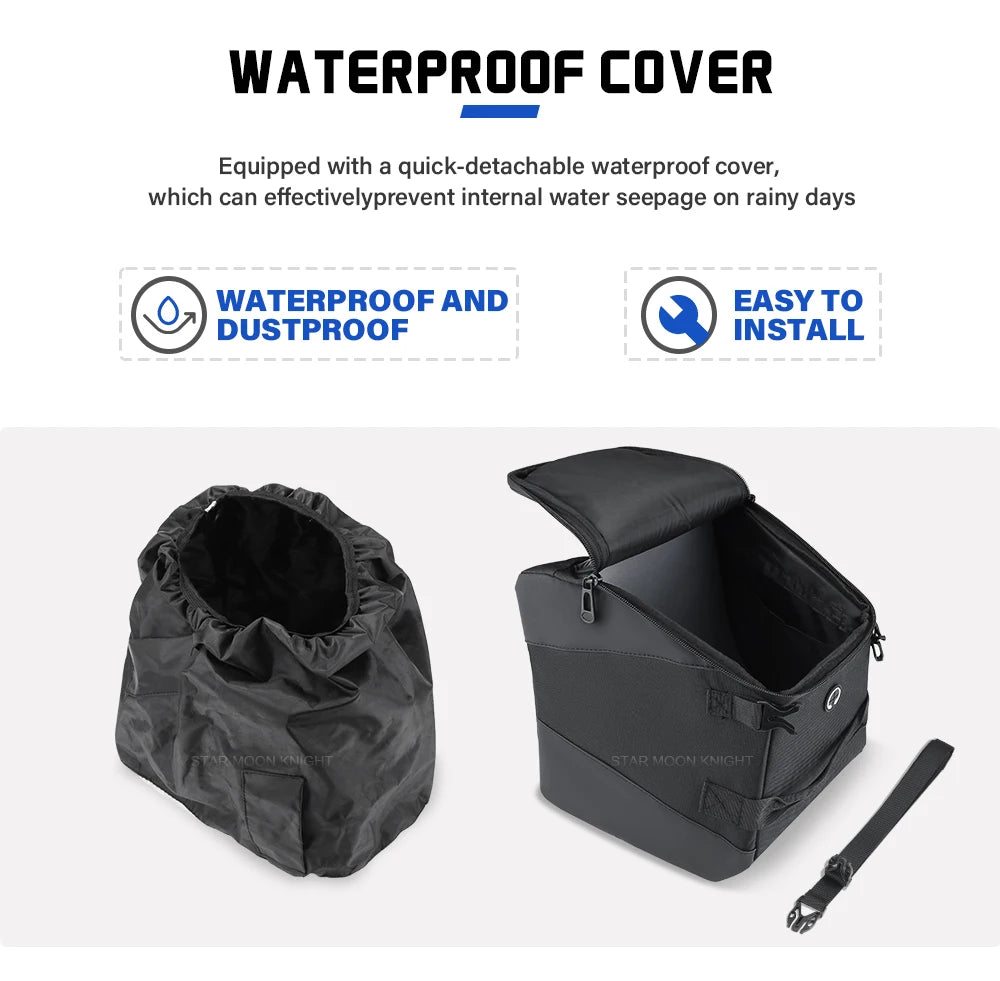 VOGE SR450X Waterproof Tunnel Storage Bag with Touchscreen Phone Pocket