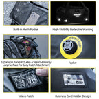 Rhinowalk Waterproof Motorcycle Tail Dry Bag - Modular 20L to 65L Rear Luggage