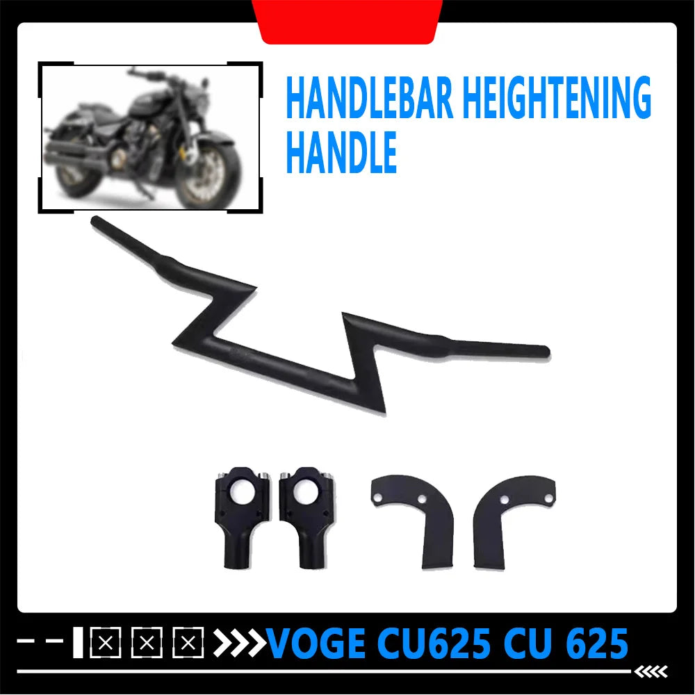 Riser e morsetto manubrio retrò VOGE CU625 per CU 625