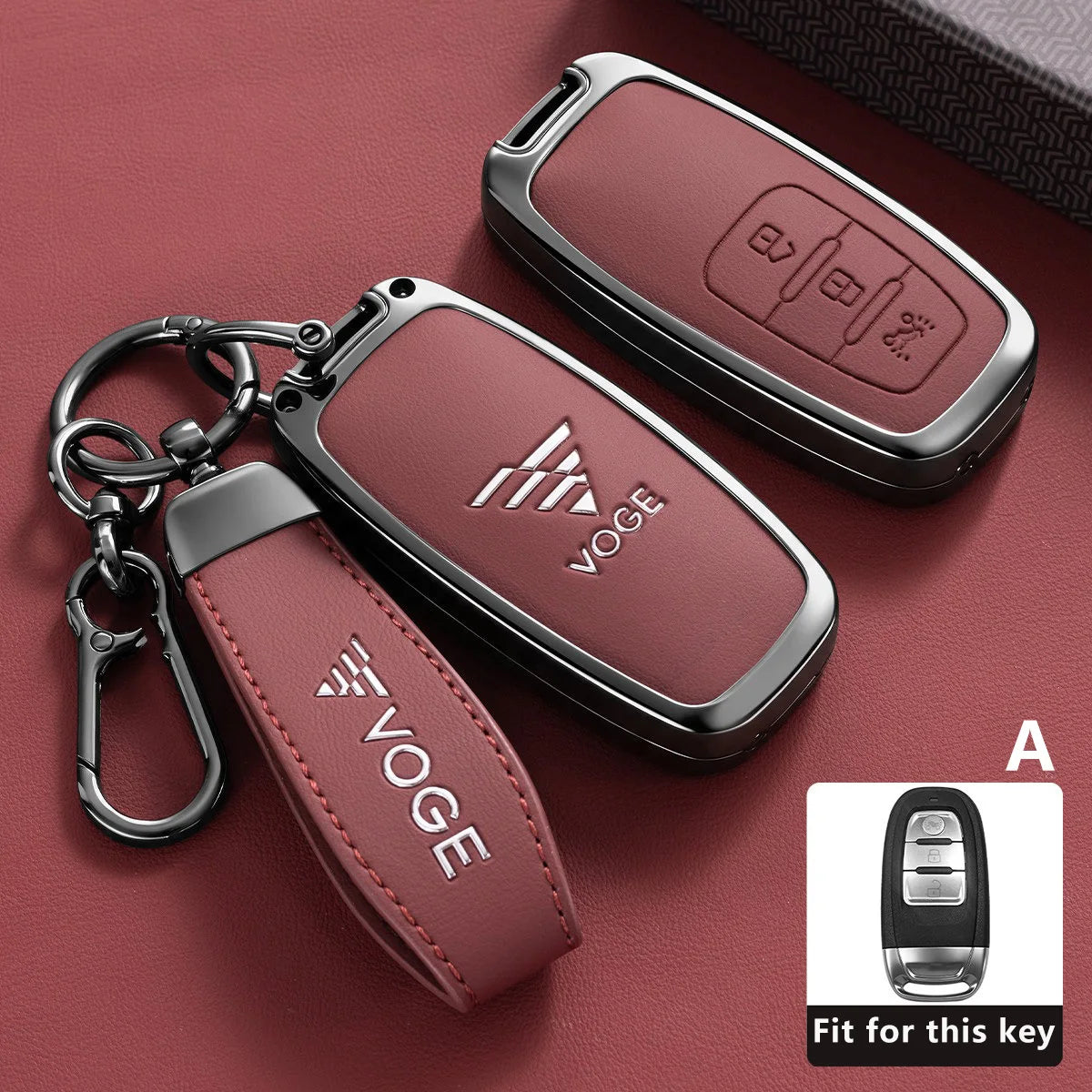 Alloy Key Cover Case for VOGE SR1 ADV 125, SR250GT (SR3), Sfida & SR16
