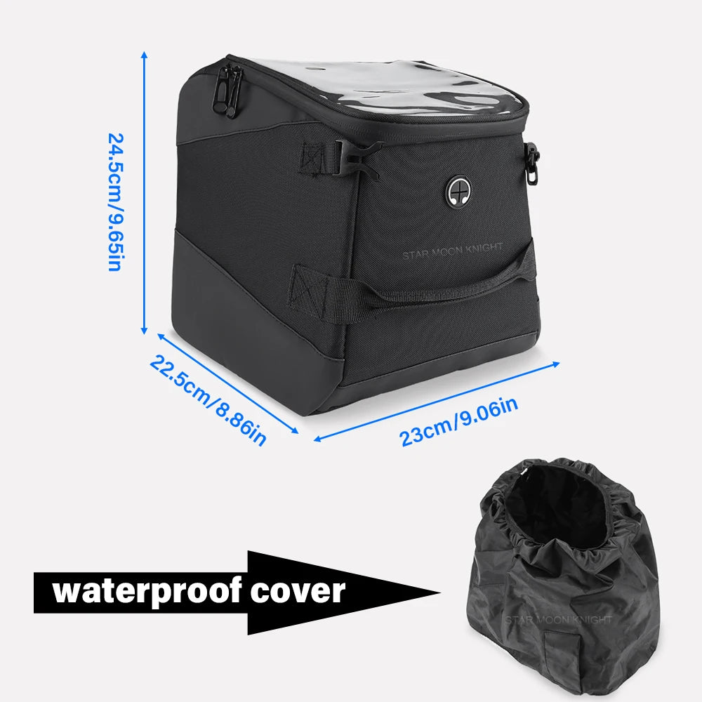 VOGE SR450X Waterproof Tunnel Storage Bag with Touchscreen Phone Pocket