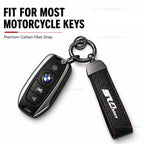 SR4 MAX keychain strap attached to a car key fob