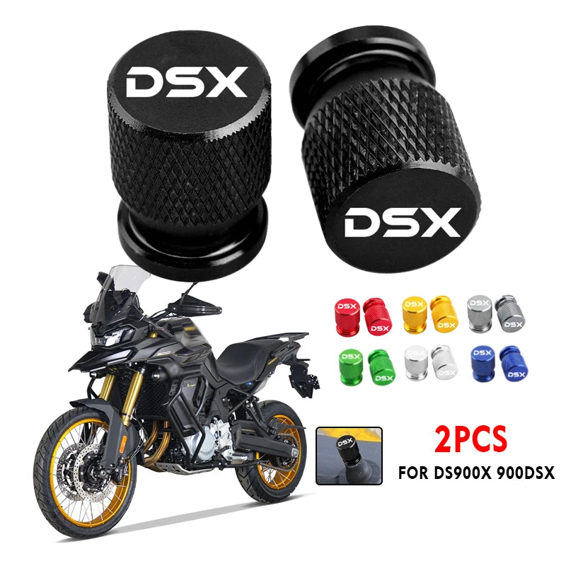 Tapas de válvula de neumático CNC para Voge Valico DSX 900 / DS900X / 900DSX (2 unidades)