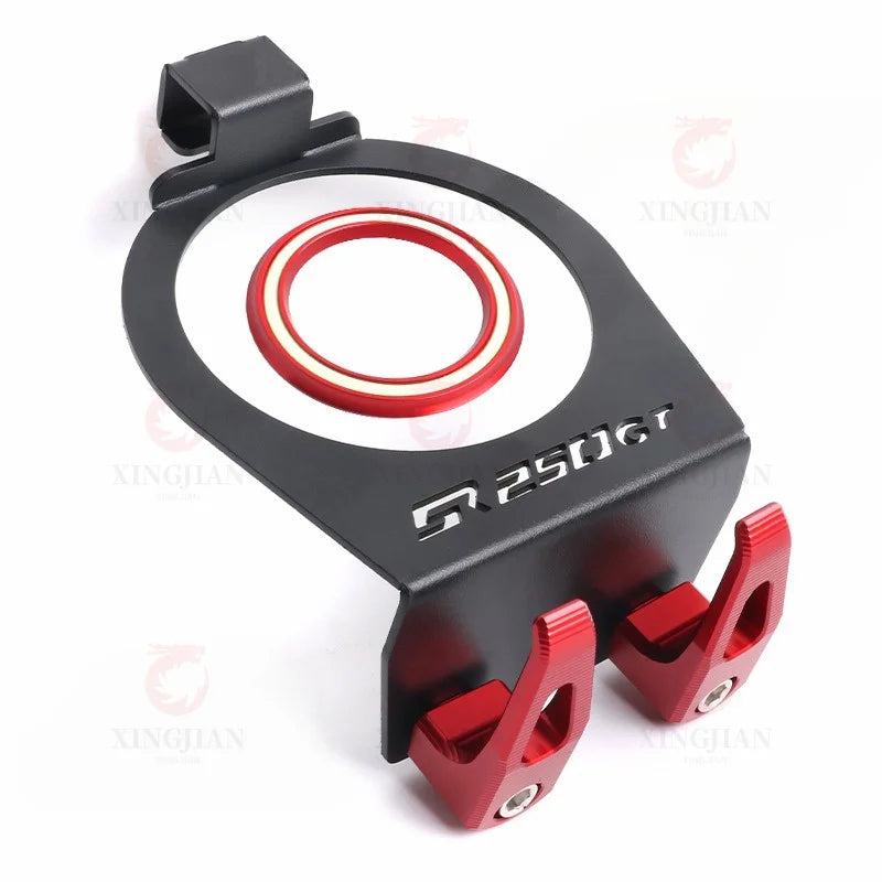 Copertura interruttore di avviamento luminoso e gancio per casco per VOGE SR250GT – Accessorio anello luminoso decorativo CNC