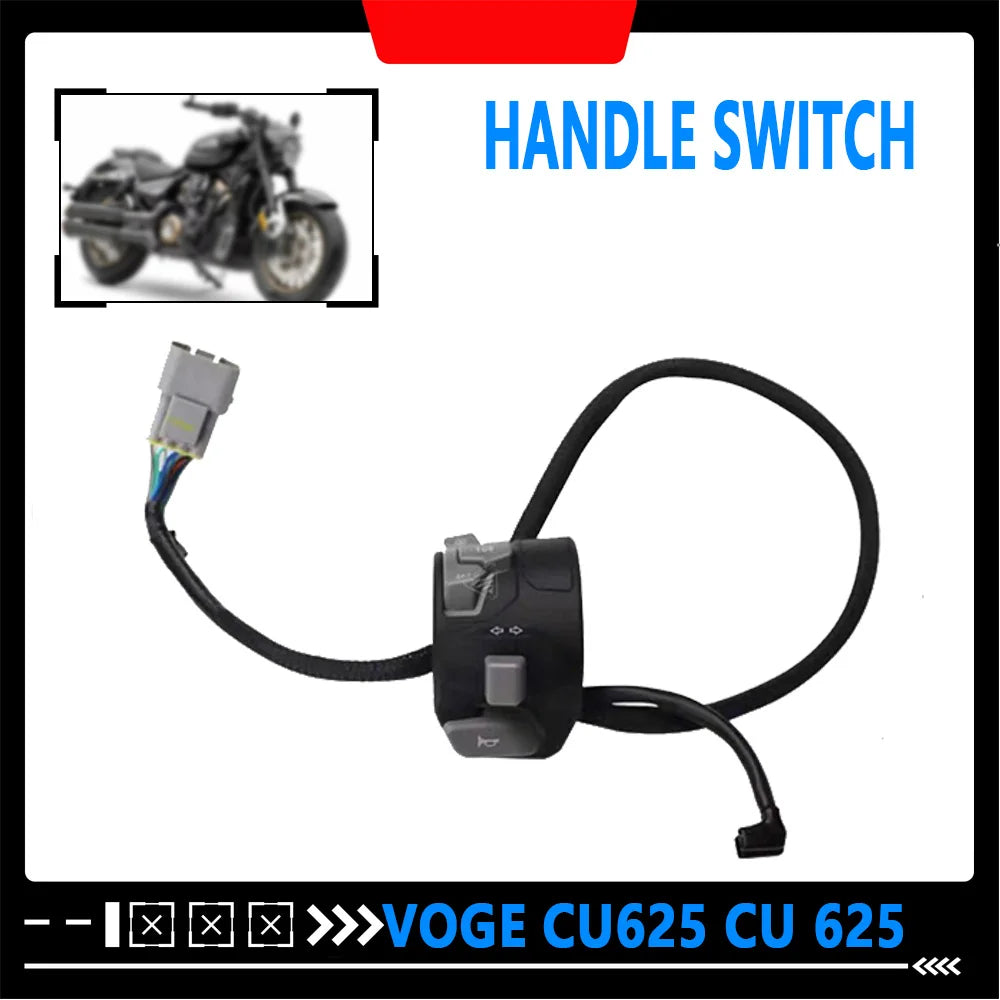 Gruppo interruttore manubrio sinistro e destro VOGE CU625 con clacson e leva freno