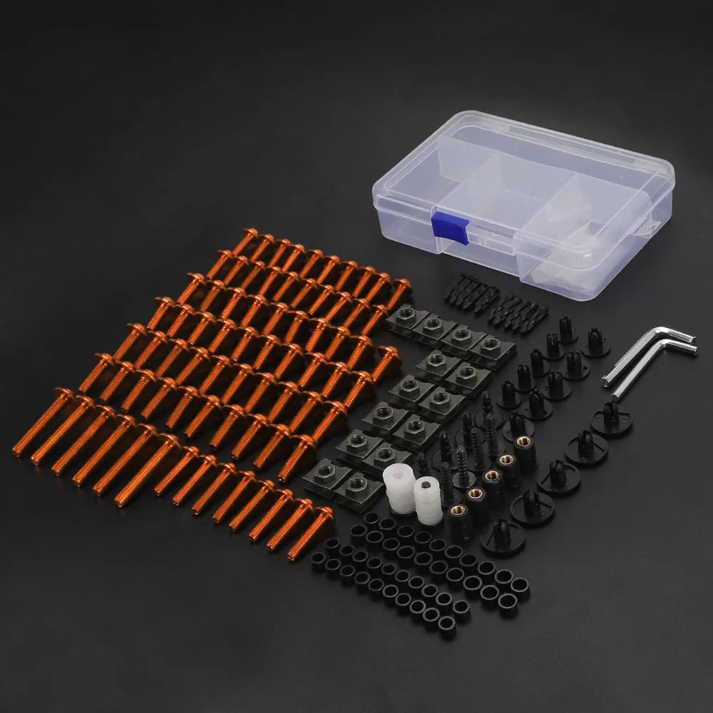 VOGE Motorcycle Fairing Bolts & Screws Kit (6061 Aluminum)