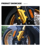 Fork guards product showcase on SR450X